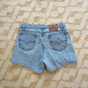 VINTAGE LEVIS shorts hemmed
